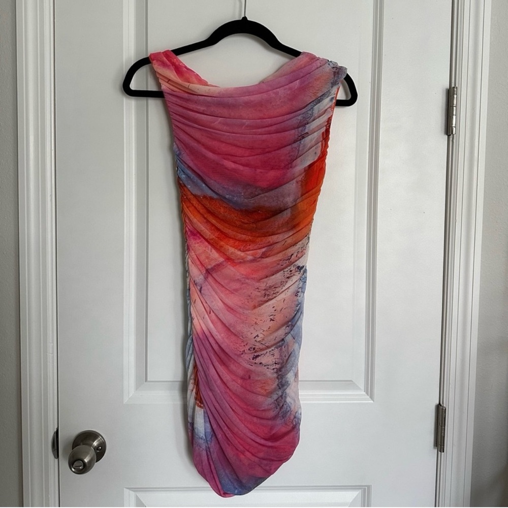 Zara scrunched dress